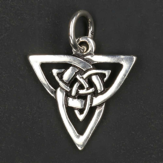 Keltischer Silber Schmuck Anhänger Sterlingsilber zarter Kettenanhänger
