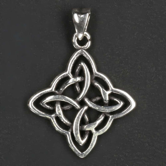 Quadrat Kelten Silberschmuck Anhänger 925/000 Silber