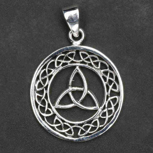 Trigueta 925er Silber Anhänger Sterlingsilber Kelten