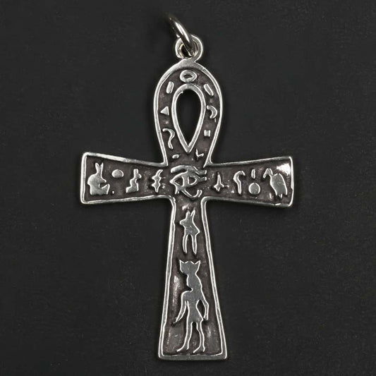 Ankh Hiroglyphen 925 Silber Kettenanhänger ausgefallener Anhänger ägypthen