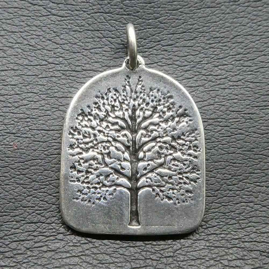 Lebensbaum Silber Kette Anhänger