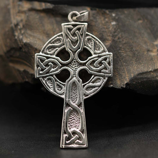 Keltenkreuz Schmuck keltisch kreuz Anhänger 925 Silber nordisch 