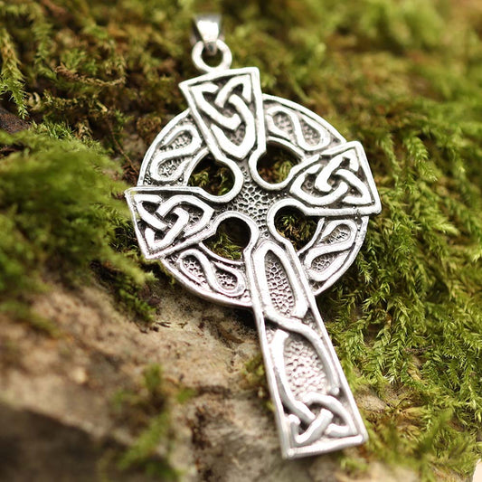 Keltenkreuz Anhänger gross schwer Damen herren Schmuck 925 Silber