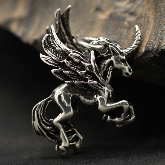 Pegasus Fantasy Silberanhänger 925 sterling Silber Kettenhänger fantasievoll