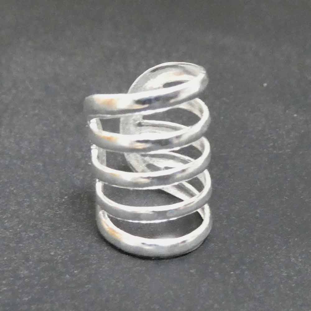 Ohrklemme schlicht 5er-ringe 
