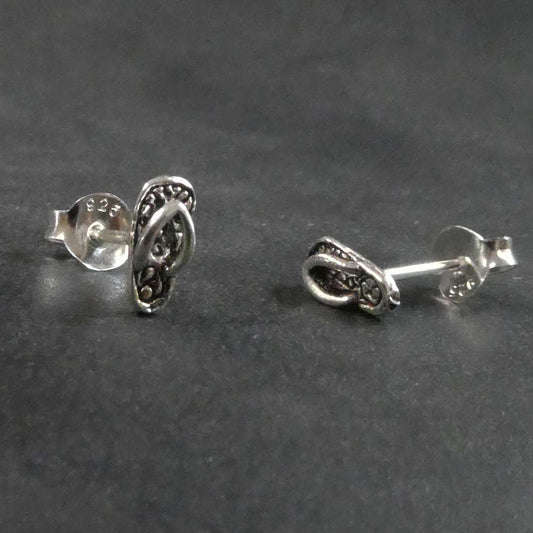 Flip Flop Ohrstecker Sterlingsilber 925 Silber Ohrring Badelatsche