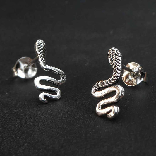 Schlangen ohrstecker ohrring Sterlingsilber Ohrschmuck edles silber