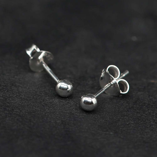 Kugeln Ohrstecker 925 Silber Ohrschmuck