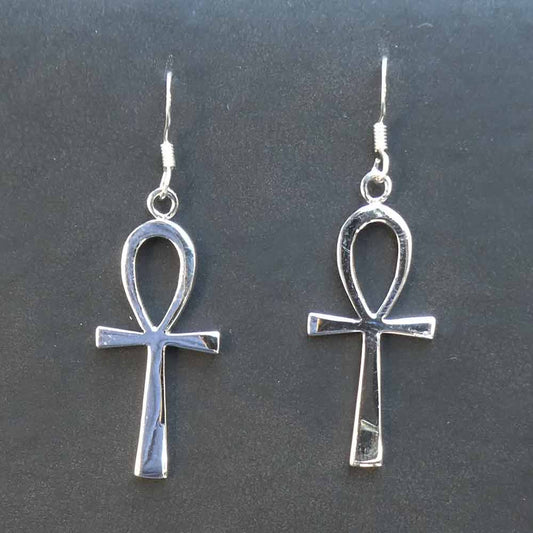 Ankh Ohrschmuck Ohrhänger 925 Silber Ägypten Schmuck