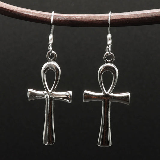 Nillschlüssel Ohrhänger ägyptischer Ohrschmuck 925 Silber
